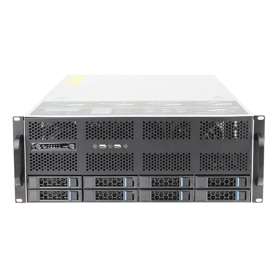 

Hot selling good price Xeon E5-2678 V3 12Core 2.5GHZ 1300W Redundant power storage rack GPU 4U8-bay server
