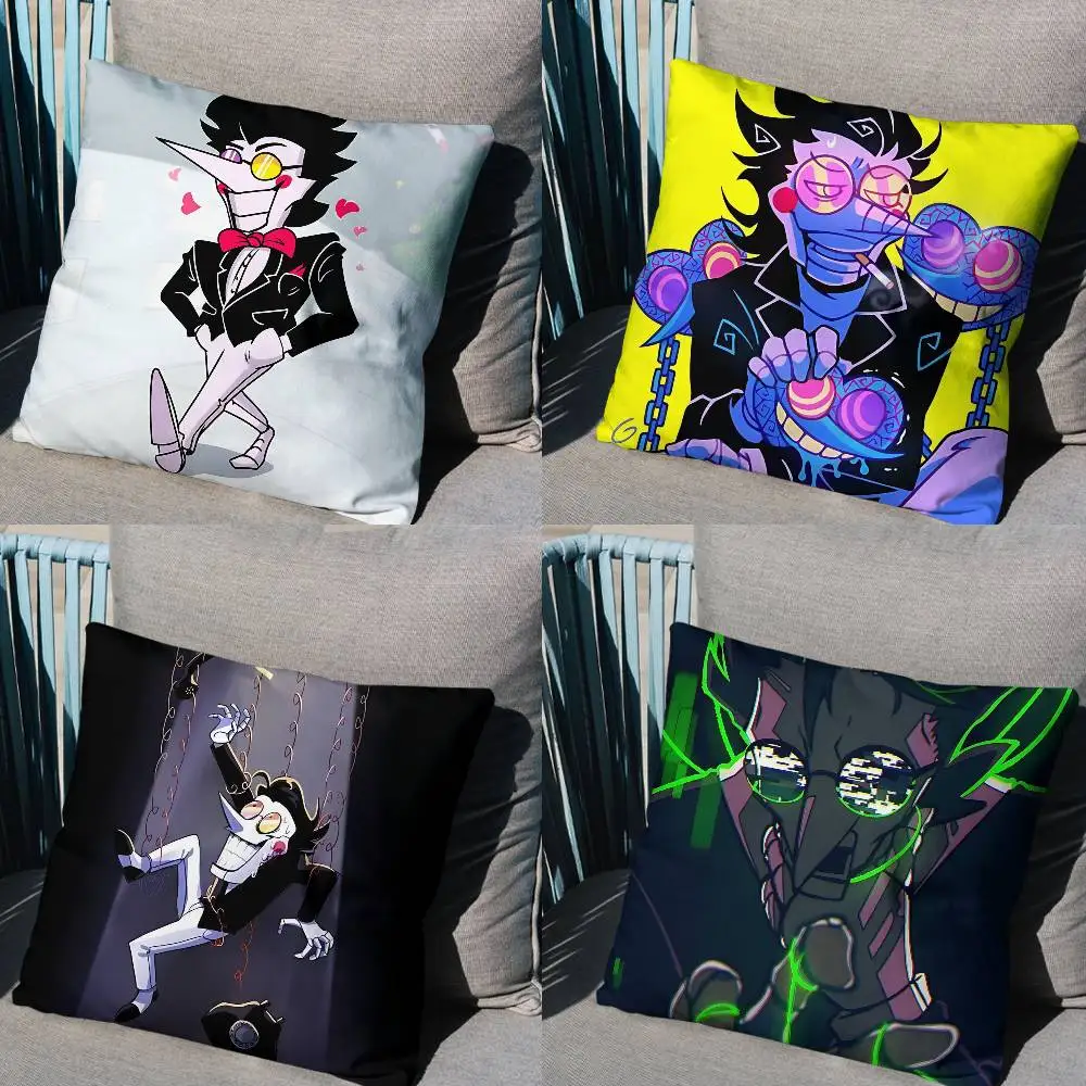 

Spamton G. Spamton Deltarune Pillow Case Sofa Living Room Bedroom Headboard Backrest Cushion Square Cushion Nap Time