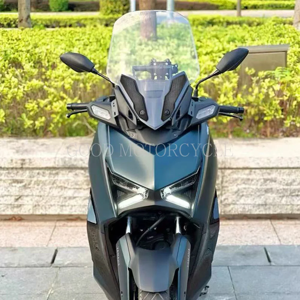 Для Yamaha XMAX300 XMAX 300 XMAX-300 2023-2024 мотоциклетная ветрозащитная декоративная полоса, накладка на лобовое стекло, ветрозащитная полоса