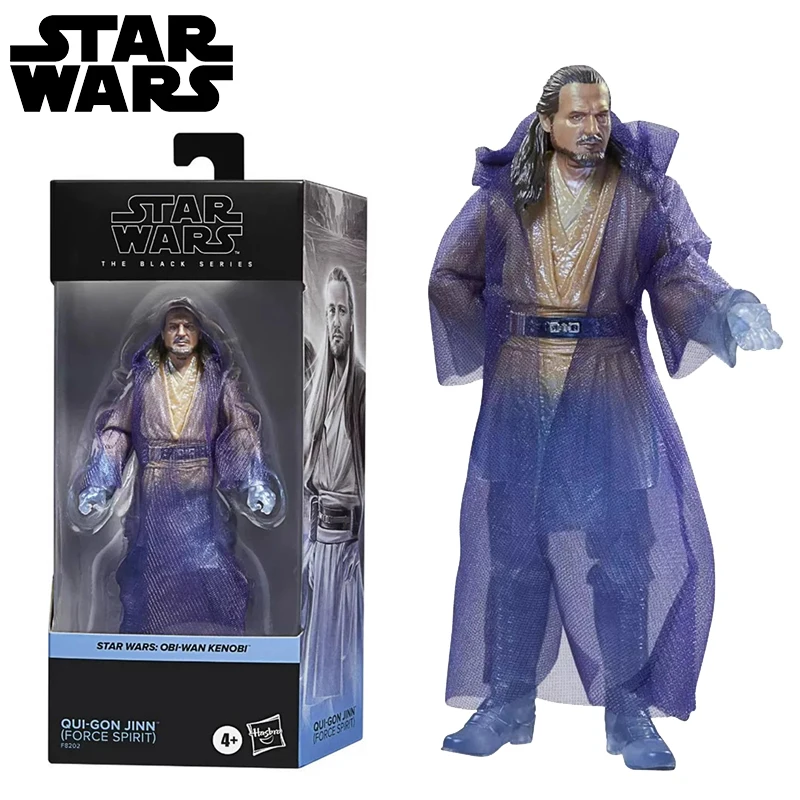 

Star Wars Qui-gon Jinn Force Spirit Action Figures Toys Set Original 6inch Movable Figurines Model Collectible Ornaments Gifts