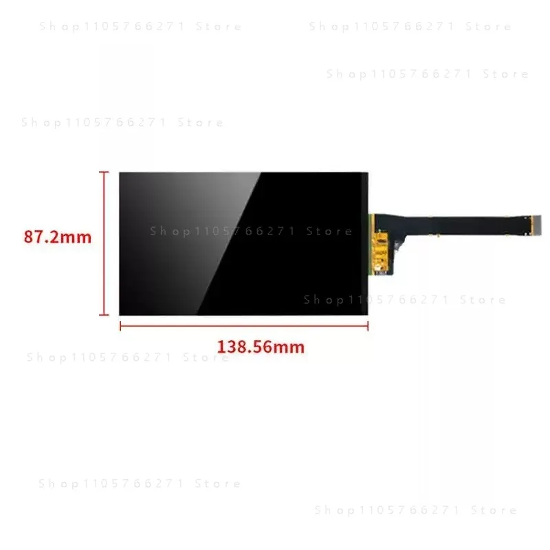 For light curing 3D printer accessories LCD 2k high definition black and white screen