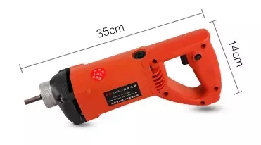 1800W Concrete Vibrator Heavy Duty Remove Air Bubbles Concrete Vibrator