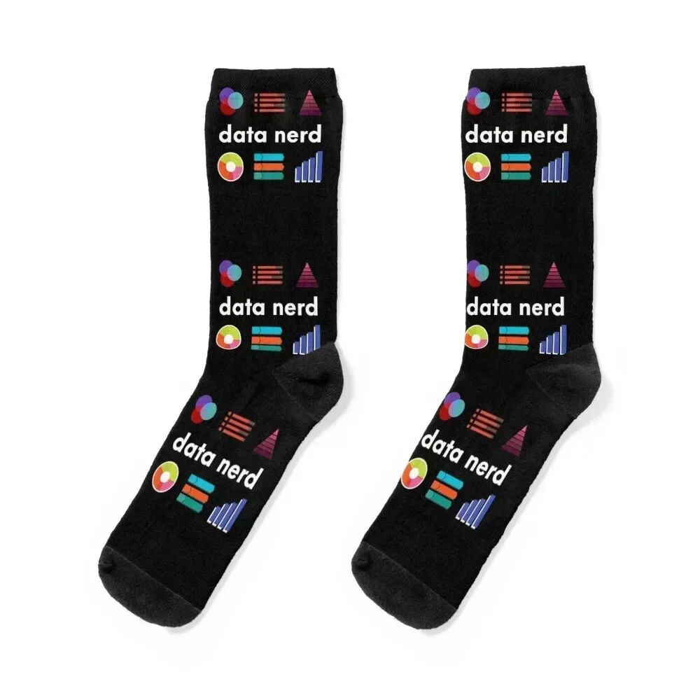 Data Nerd - Data Analyst Data Scientist - Science Gift Socks hiphop luxe Men Socks Luxury Brand Women's