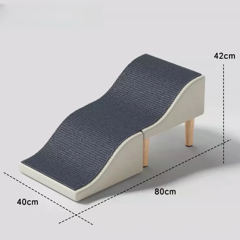 Adjustable Pet Steps for Dogs Foldable Ramp Ladder Bed Couch Climbing Aid Portable