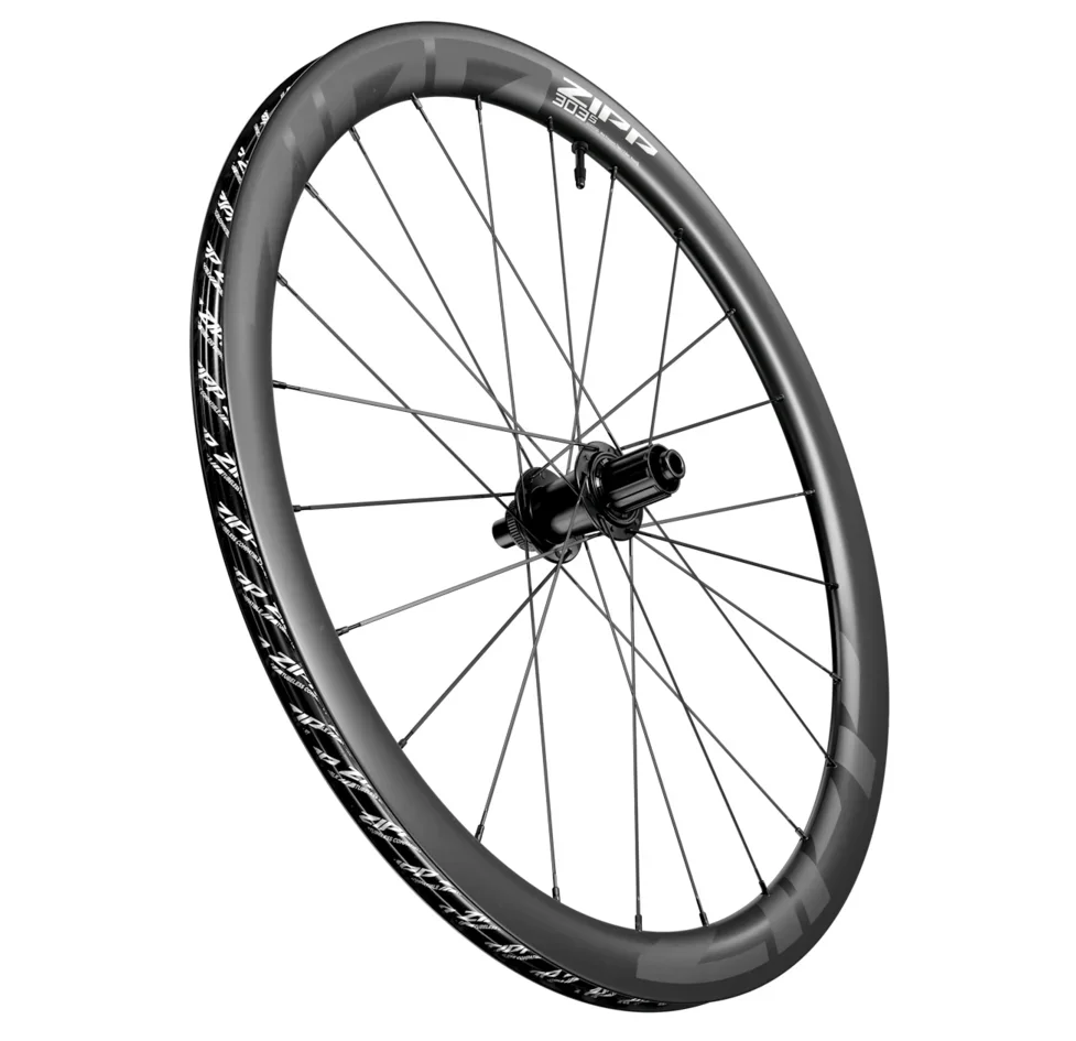 ZIPP 303 S TUBELESS DISC-BRAKE WHEELSET Zipp graphics and cosmetic identity that scream speed XDR driver body option