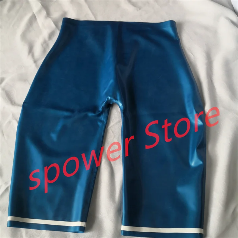

Latex Panties Sexy Fetish Rubber Shorts Short Pants Lingerie Underwear Handmade Cosplay Costume for Men