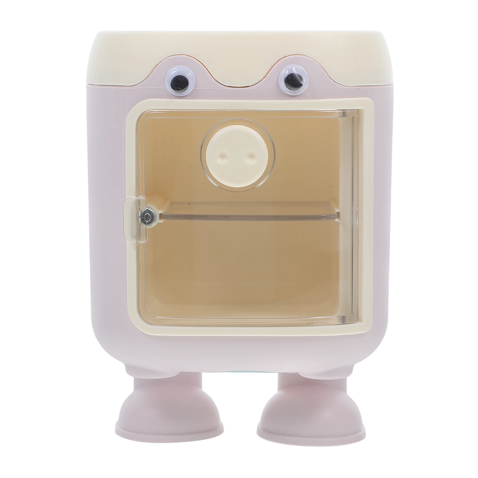 

Kawaii Cartoon Holder Stationery ganizer Grid Design Desk Supplies Storage Box Easy Clean Plastic Material Cute Pencil