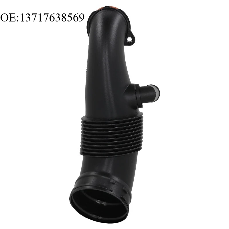 

QIKUI 13717638569 Turbo intake pipe L is suitable For BMW X5 (F15) 2014-2018 xDrive50i X6 (F16) 2014-2019 xDrive50i