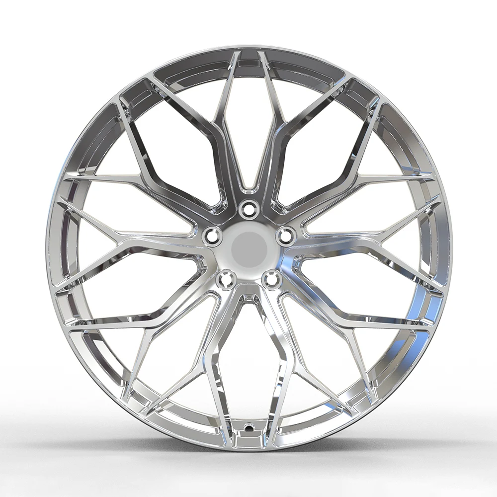 High Quality Forged Aluminum Alloy Car Wheels Hub Various Models Custom for Other Models Silver Finish 3-Year Warranty