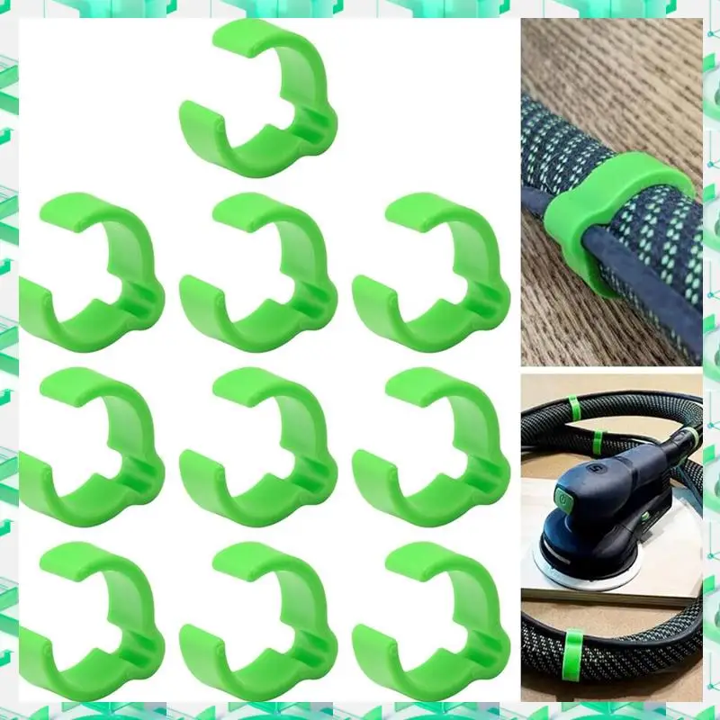 

FIZP Dust Hose Organizer Clips,Coiled Hose Clips For Festool 27Mm Hoses,Hose Organizer For Festool Sander And Dust Extractor