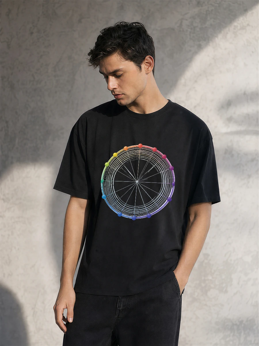 T-shirt Heren Alpen Berg Europ - Street Fashion Europe recensie en prijs