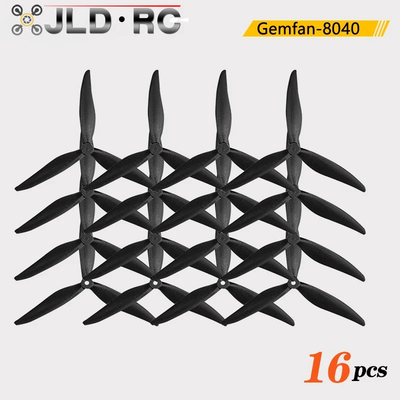 Gemfan Flash 8040 / 7040 / 5236 / 3-Blad 8X4X3 PC Propeller FPV 8 Inch Frame Spare Parts RC multi-rotors Suitable Long Range Dro