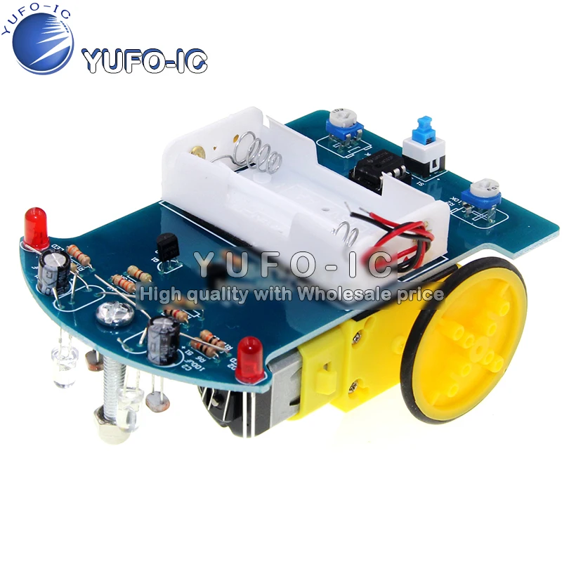 Intelligent Patrol Car Tracking The Car Kit D2-1 Bulk Electronic Manufacture DIY Kits X-0.4