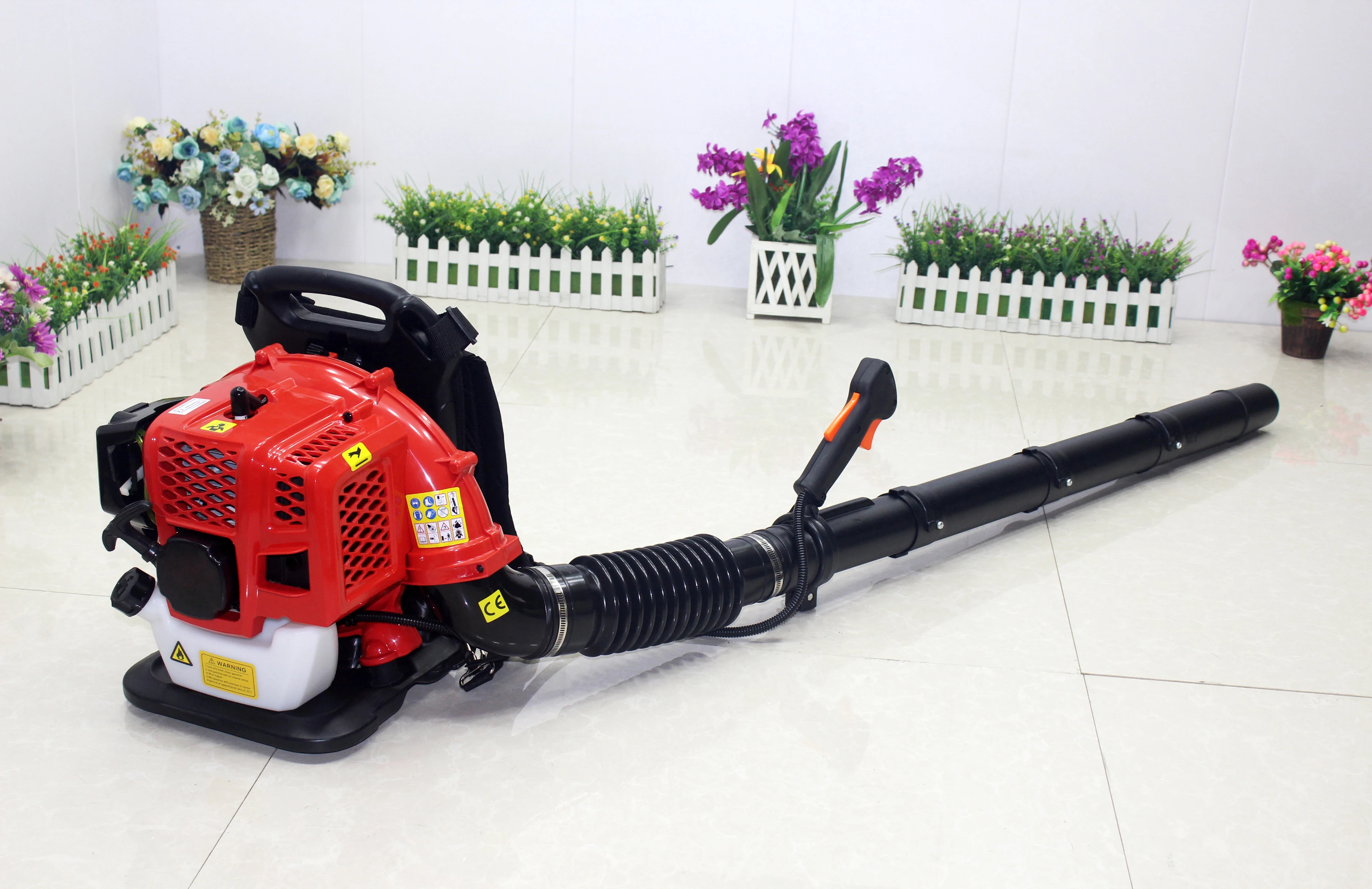 EB430E 42.7cc Leaf Vacuum Garden Two Strokes 6800RPM Gasoline Leaf Blower Knapsack Snow Blower Dust Removal Garden Power Tools