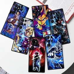 G-Goku D-Dragon Ball Z Anime für Samsung Galaxy S24 S23 S22 S21 S20 FE S10 S10E Plus Ultra Pro Lite 5G Schwarz Handyhülle