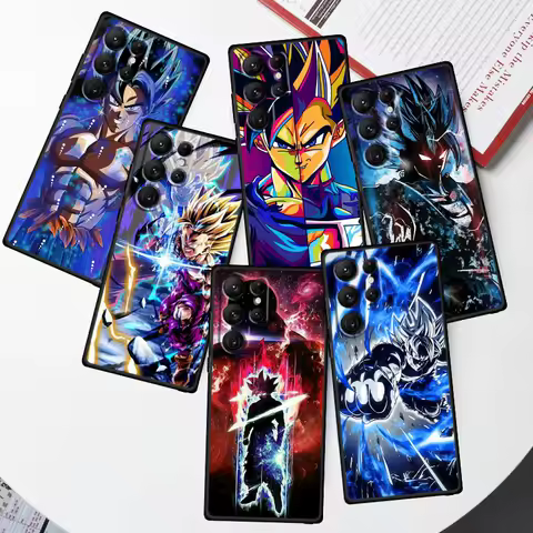 G-Goku D-Dragon Ball Z Anime For Samsung Galaxy S24 S23 S22 S21 S20 FE S10 S10E Plus Ultra Pro Lite 5G Black Phone Case