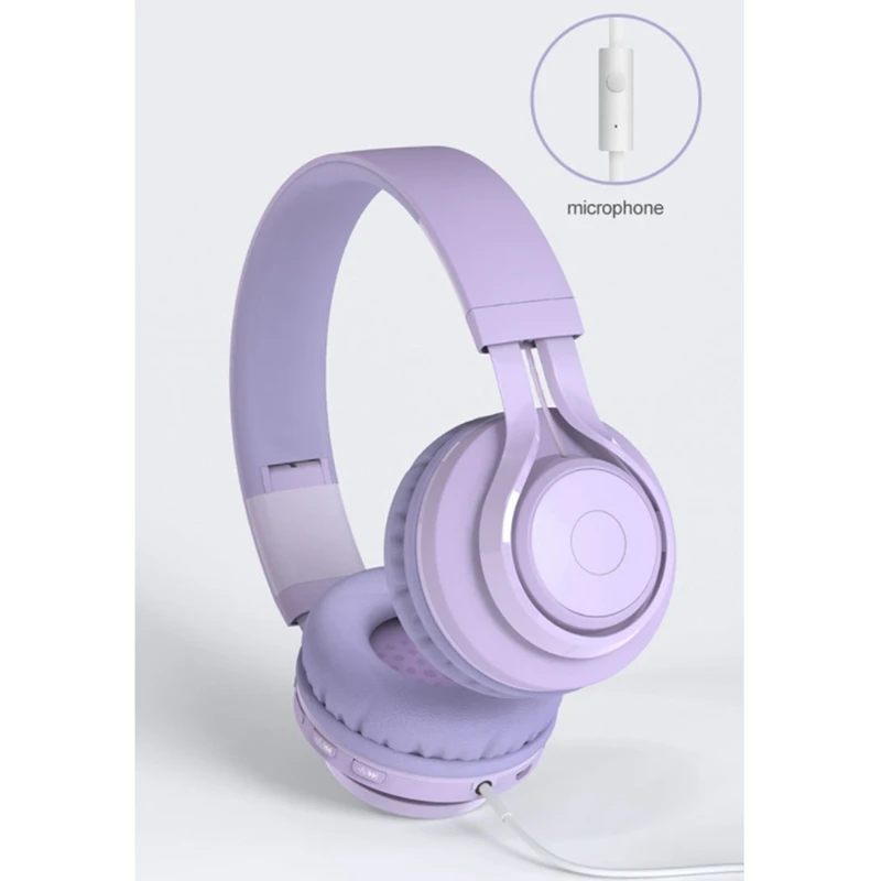 Headphone wanita e-sport permainan nirkabel Bluetooth Headset aktif Noise Cancelling headphone olahraga