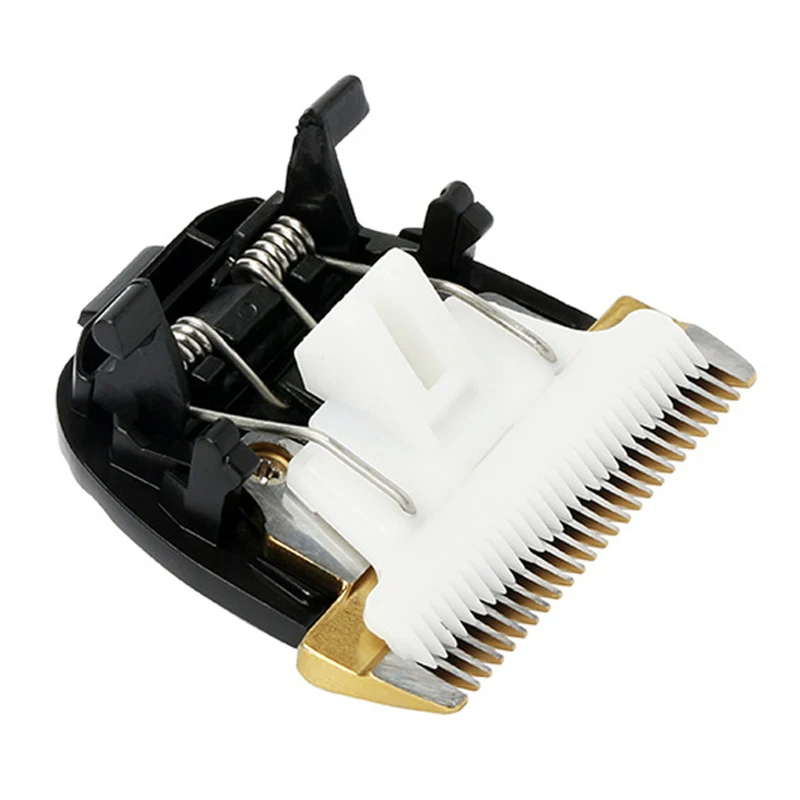 A01M Grooming Cabeça de cortador de cerâmica Lâmina de barbear 40mm 24 dentes para aparador de animais