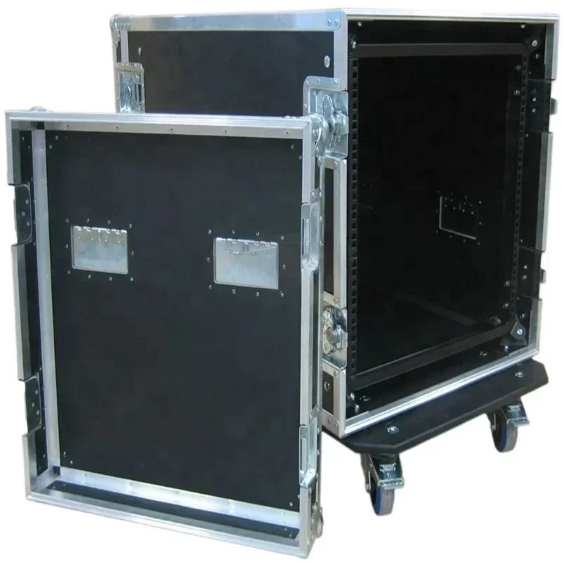 DJ Mixer Cases Flight Case 12u Slant Rack