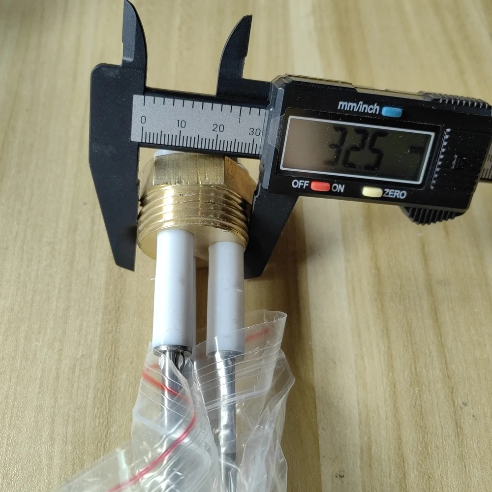 Sonda con Sensor de nivel de agua de alta temperatura de 1,31 pulgadas, electrodo de nivel de líquido de acero inoxidable, caldera de ebullición para piezas de calderas de vapor