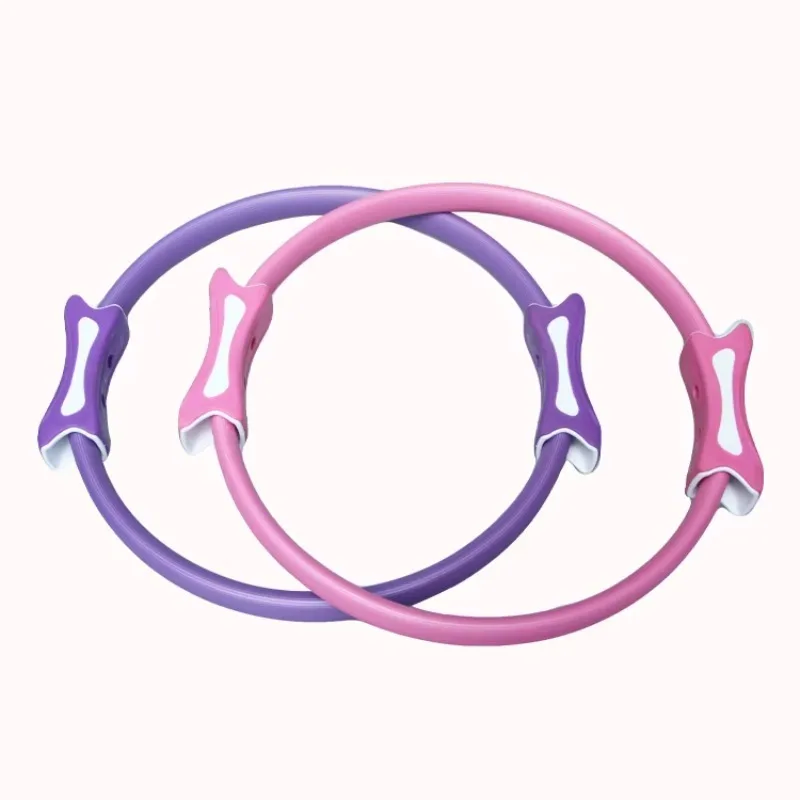 

YTYIN Hot Selling Eco-Friendly Double Handle Pilates Ring Circle Yoga Pilates Magic Circle Fitness Accessory Accessory