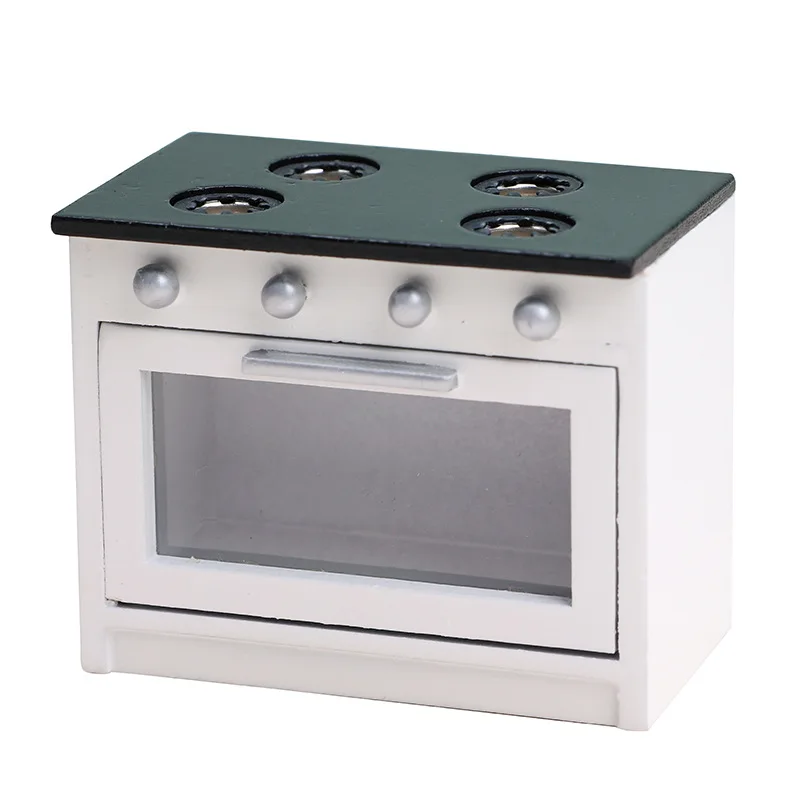 1:12 Mobili da cucina in miniatura Casa delle bambole Piano cottura Lavello Mobili in miniatura Figurine Accessori per casa delle bambole Regali fatti a mano