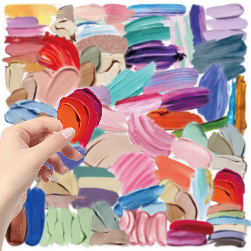 60 قطعة لوحة كرتونية شفافة حزمة ملصقات مقاومة للماء PET شفافة لسجل القصاصات الغيتار دفتر ديكور تسجيل متجر YourLife