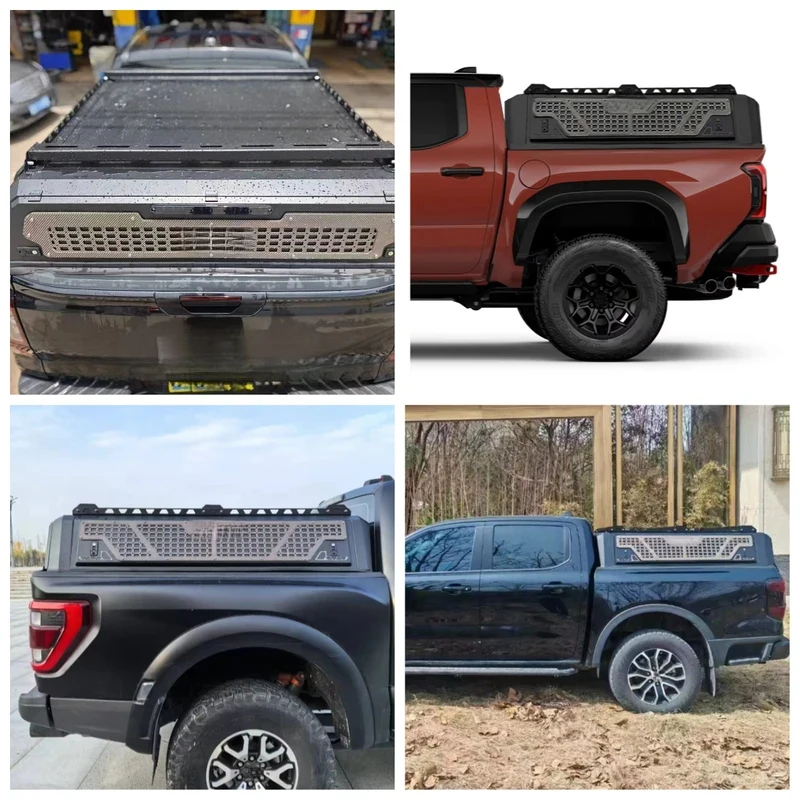 

Truck Roof Waterproof Steel Hardtop Pickup Canopy With Locking Function And Truck Topper