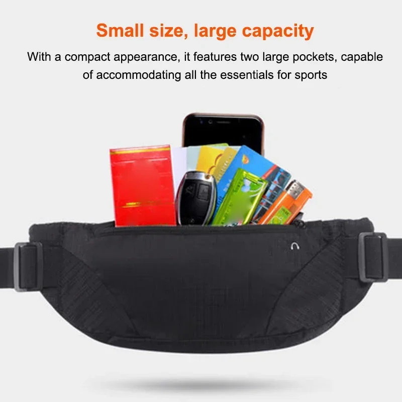 

Sports Bag Running Phone Waist Bag Multi-functional Outdoor Equipment For Men And Women Waterproof Invisible Ultra-thin Mini