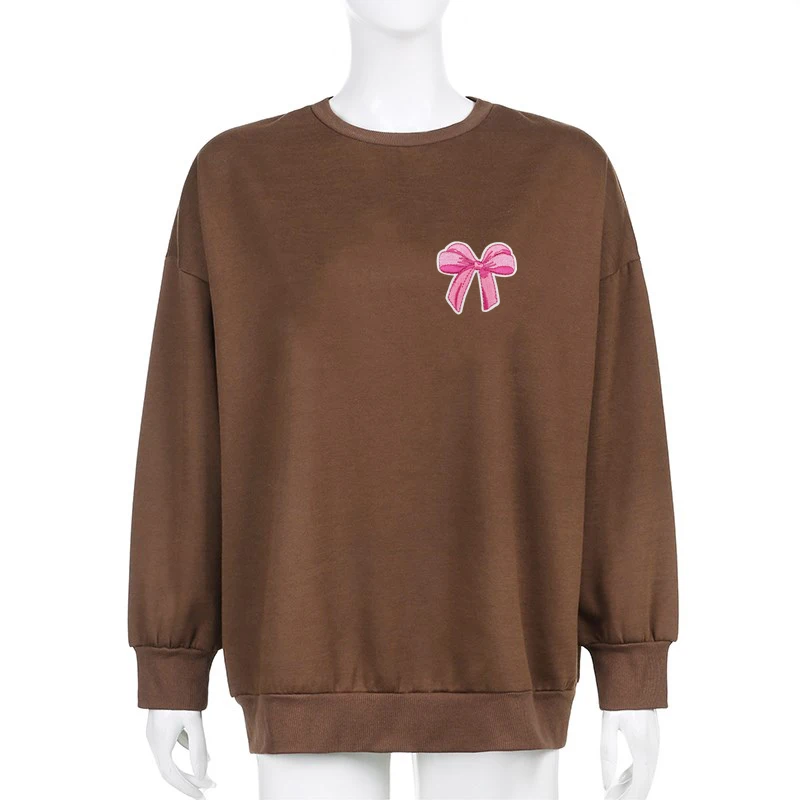 

2025 New Embroidery Sweatshirt-loose Fashion Women's Casual Pullover Autumn And Winter Y2K Harajuku Trendy Long Sleeve Clothes