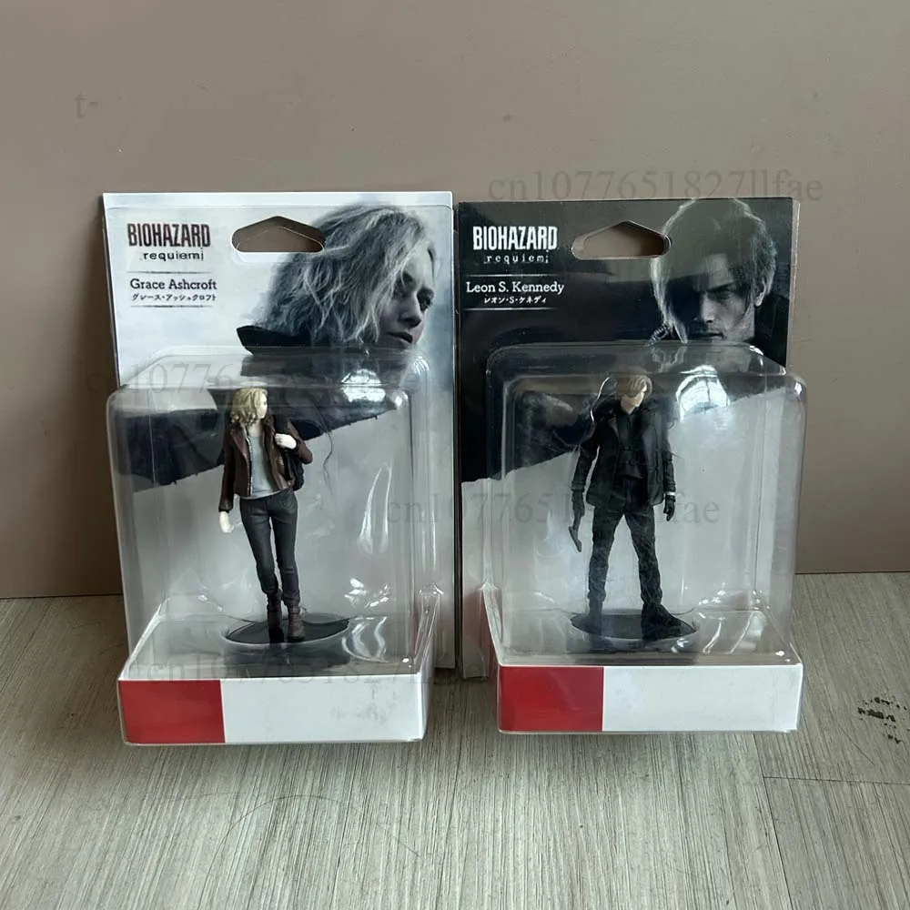 Leon S. Kennedy Grace Ashcroft Character Figurine mini Figure Action Figure Model Toys Christmas Present For Friends Room Decor
