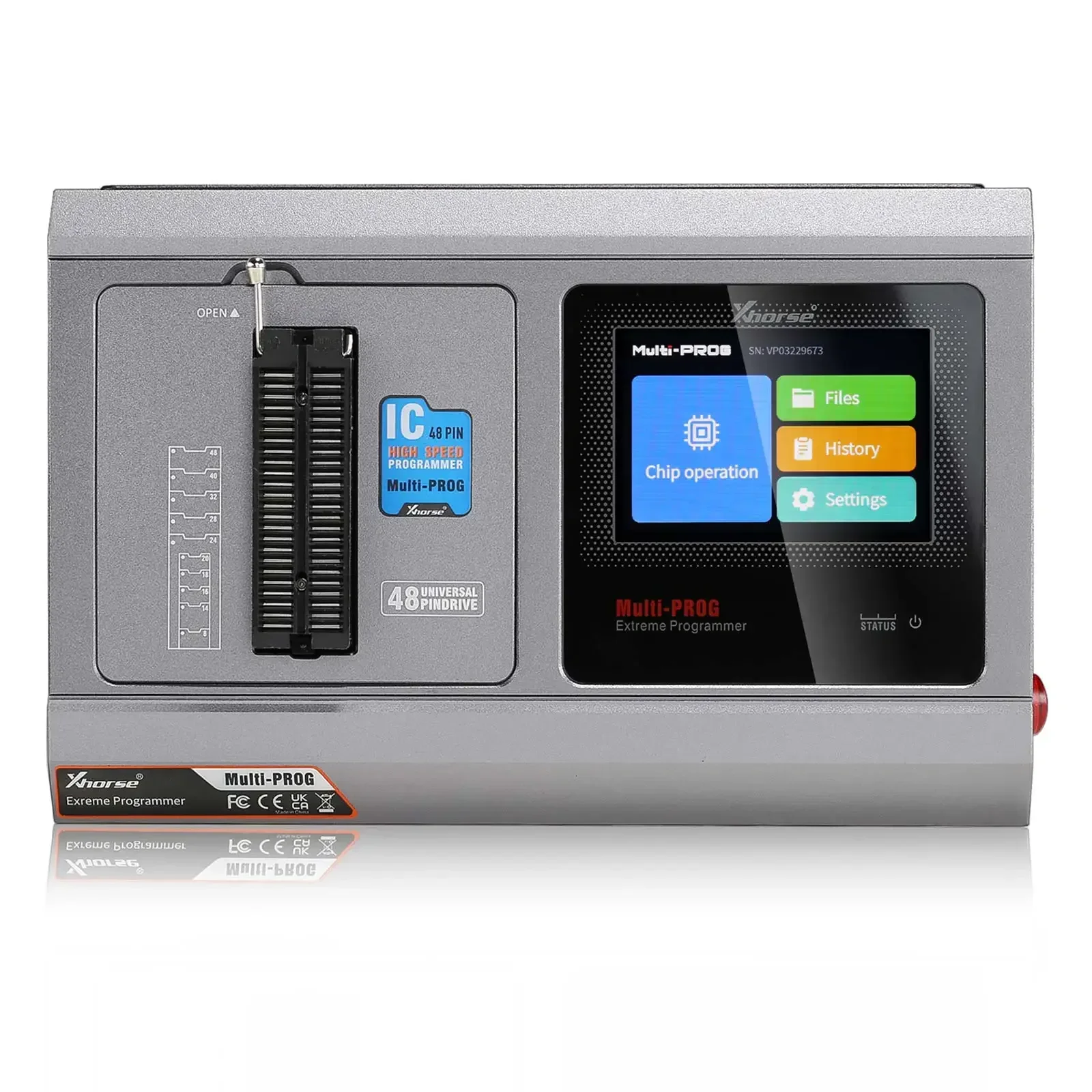 

Обновление программатора Xhorse Multi-Prog Multi Prog ECU TCU VVDI Prog с бесплатной лицензией MQB48, поддержка партийного программирования чипов