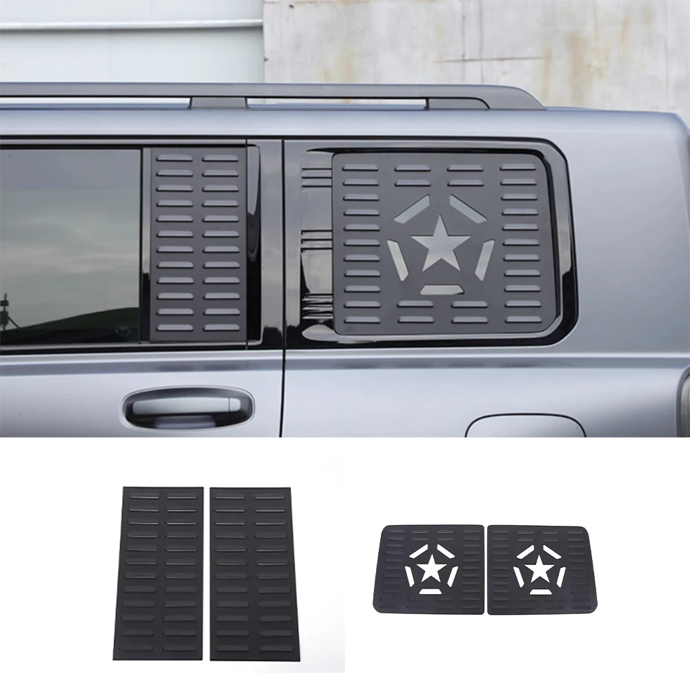 

For GMW Haval H9 2024 2025 2026 Accessories Car Rear Window Mesh Side Window Protective Net Sun Protection Appearance Protective