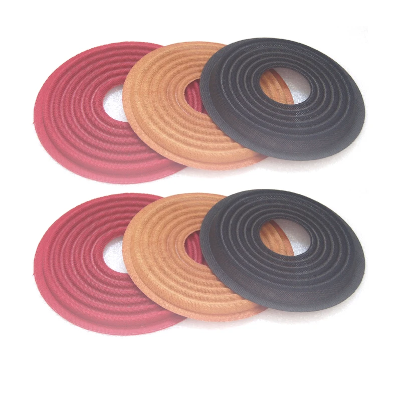 2pcs/Lot 165x50 mm 180X50 176x75 Black Red Elastic Wave Lead Wire Subwoofer Spider Damper Woofer  Speaker 10/12/15 inch Repair
