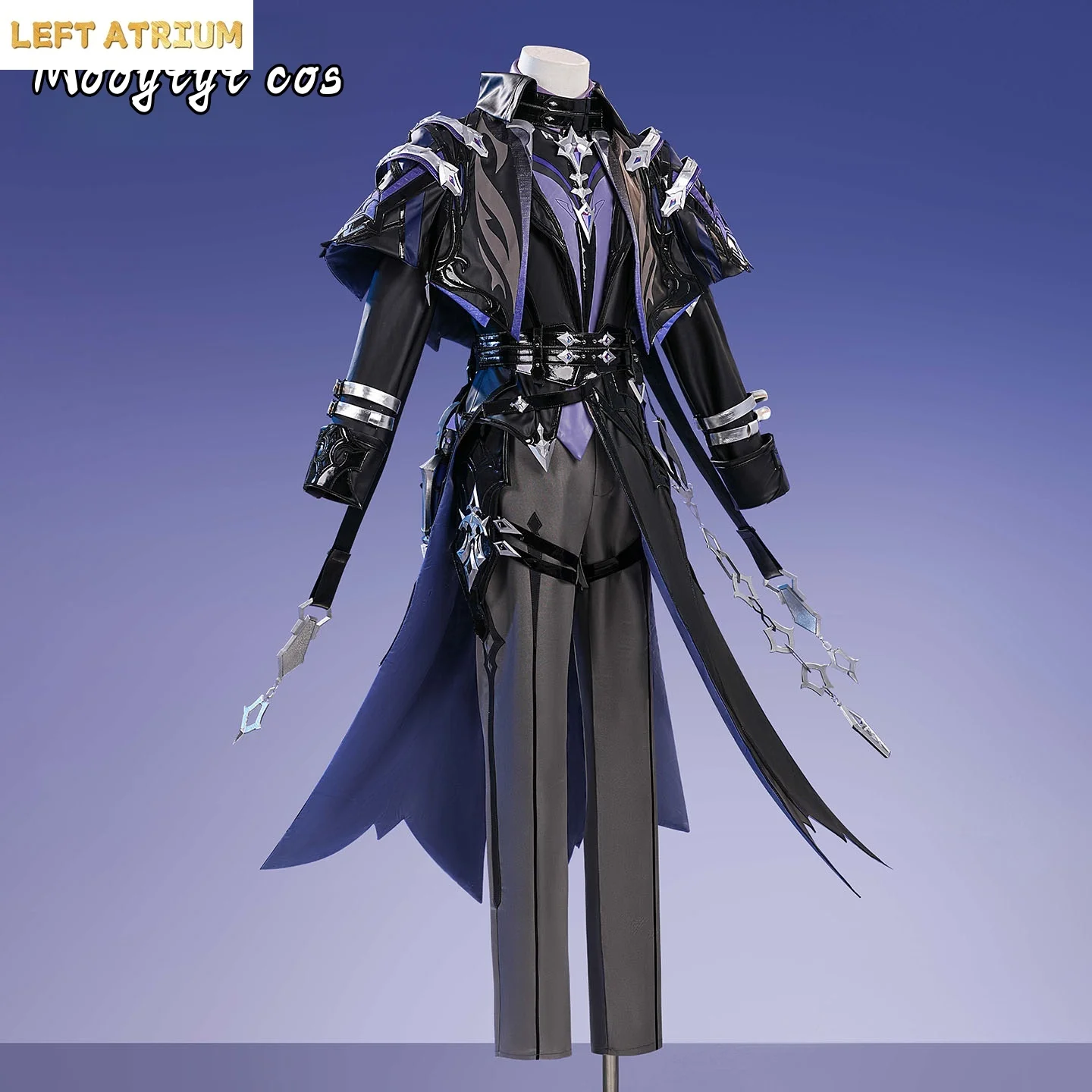 

Newly Game Genshin Impact Kyryll Chudomirovich Flins Cosplay Costume Halloween Party Christmas Role Playing Comic Size S-XL