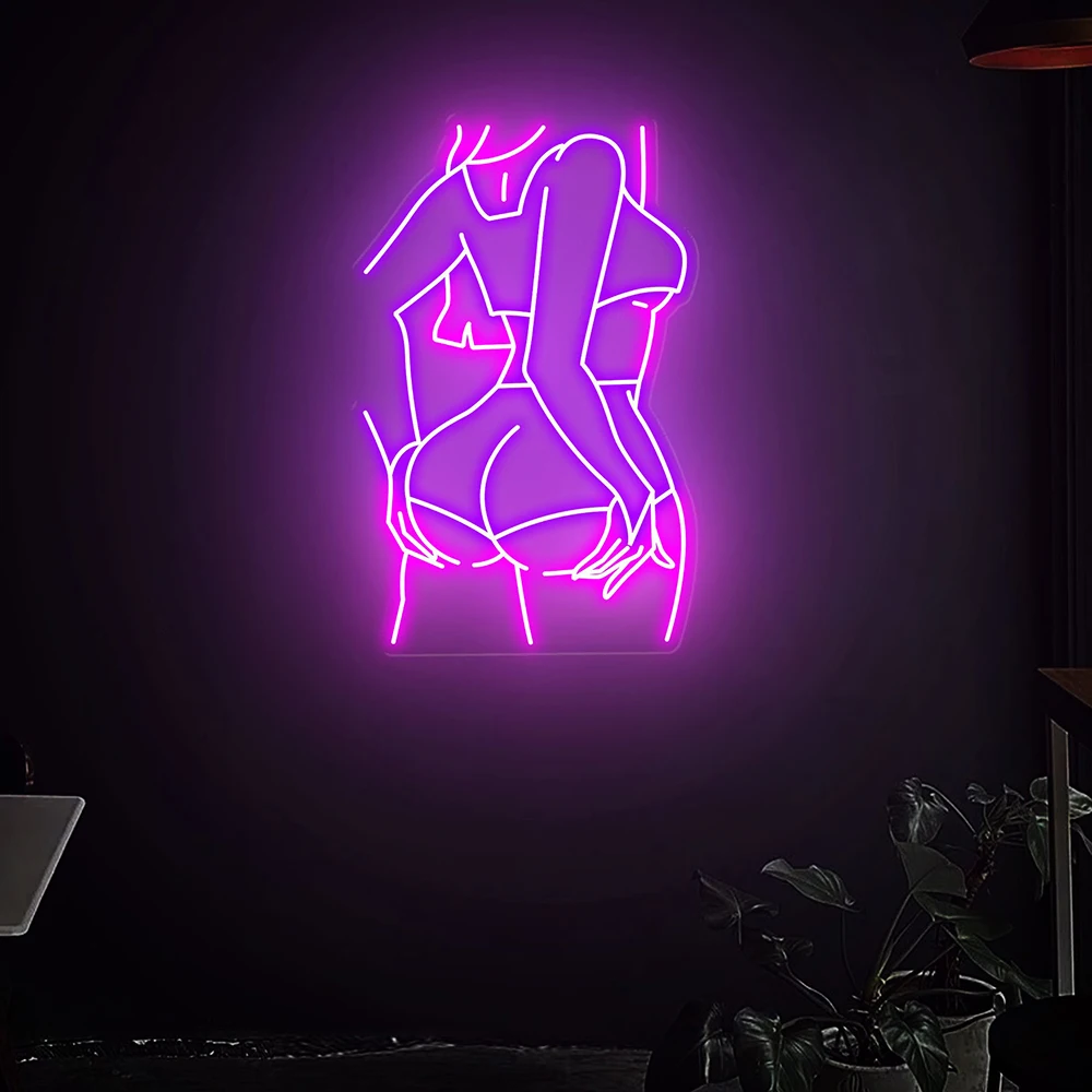 

Girl Neon Sign Woman Back Led Light Custom Bedroom Home Room Party Decor Neon Bar Pub Wall Art Neon Signs Christmas Gifts