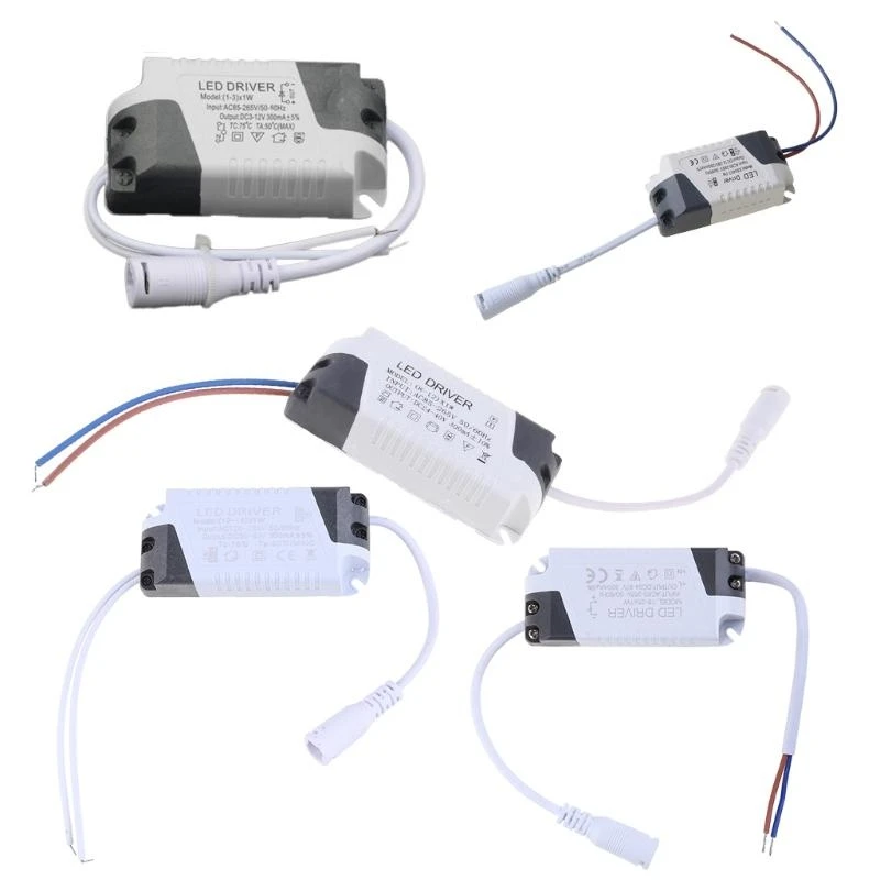 4-7/8-12/12-18/18-25W LED Constant Current Driver Power Supply Adapter Lighting Transformer for Panel Light Downlight