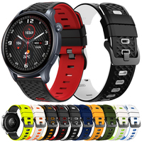 Sports Silicone Strap for Zeblaze Stratos 4 Smart Watch 22mm Wristband for Zeblaze Stratos 3 2/GTS 3/Btalk 3 Pro/Plus Accessorie