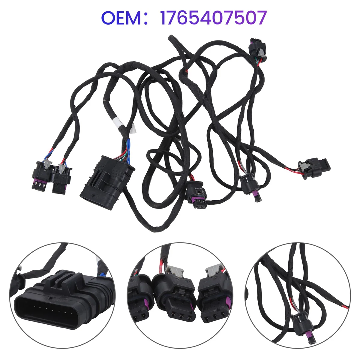 Car Front Bumper Parking Sensor Wiring Harness for Mercedes Benz A-Class W176