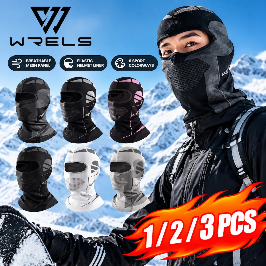 Winter Balaclava Stretchy Thermal Ski Hood Breathable Face Cover Windproof Neck Warmer Men Women Tactical Snowboard Shield