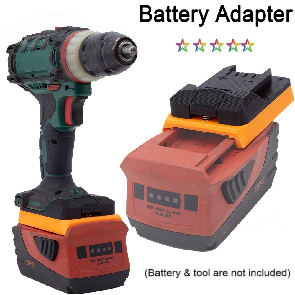 

Battery Adapter Converter For HILTI 22V B22 CPC Lithium To for Lidl Parkside X20V Power Tools (Not include tools &battery)