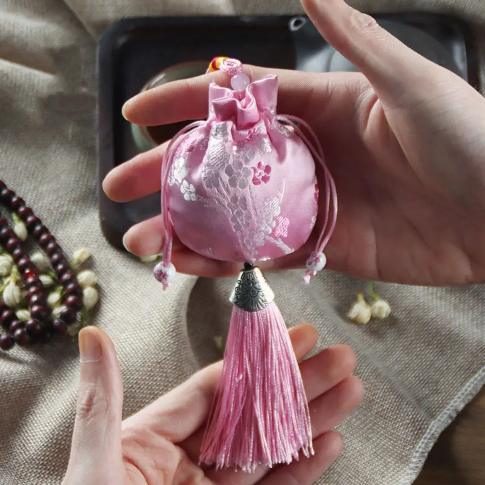 Фестивальная сумка «Лодка-дракон», саше с цветком сливы, ретро-узор, парчовая сумка для хранения ювелирных изделий, маленькая сумка, упаковка для ювелирных изделий