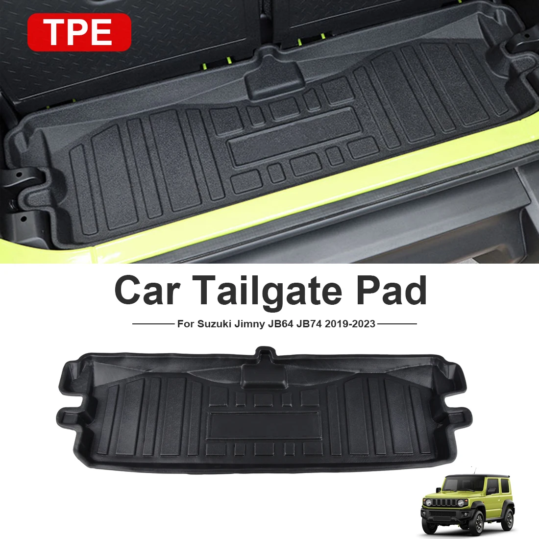 

For Jimny Trunk mat TPE material For Suzuki Jimny JB64 Sierra JB74W 2019 2023 Interior Accessories frames