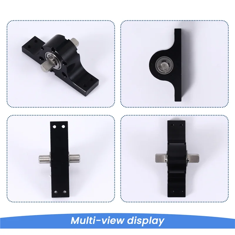 YSUN-Extend Driveshaft Axle Splitter Bridge For Tamiya 1/14 RC Truck Trailer Car Tipper Scania Actros Volvo Lesu MAN Actros