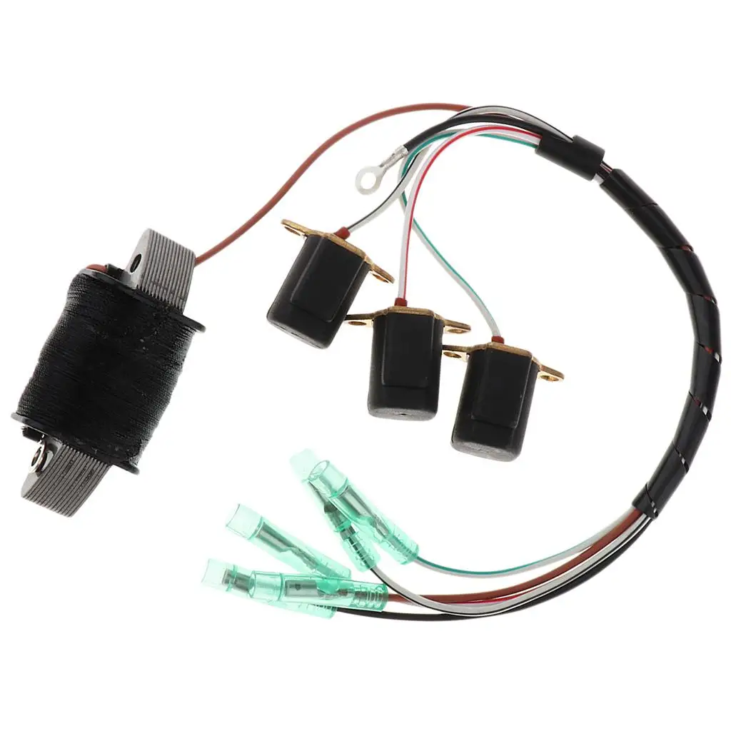 

Outboard Engine Charging Coil Metal Spare Part for Yamaha 60HP 70HP 2T Marine Boat Motor Repair