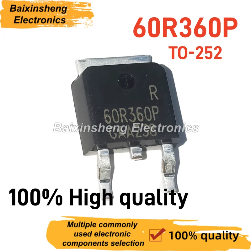 10/30PCS New MMD60R360P 60R360P TO-252 SMD MOSFET 600V 11A N Channel Power Transistor Electronic Component