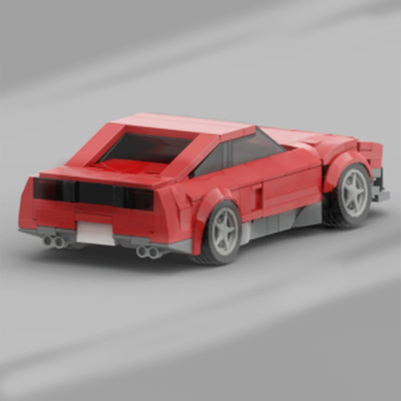 320pcs MOC Pontiac Fiero City Champions Super Car Building Blocks Constructing Creative STEM STEAM Learning Christmas toy Gift