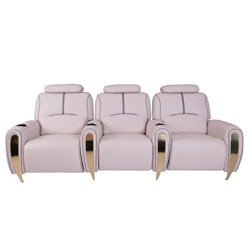 

New villa home theater sofa private cinema audio and video room video hall electric multi-functional viewing seat