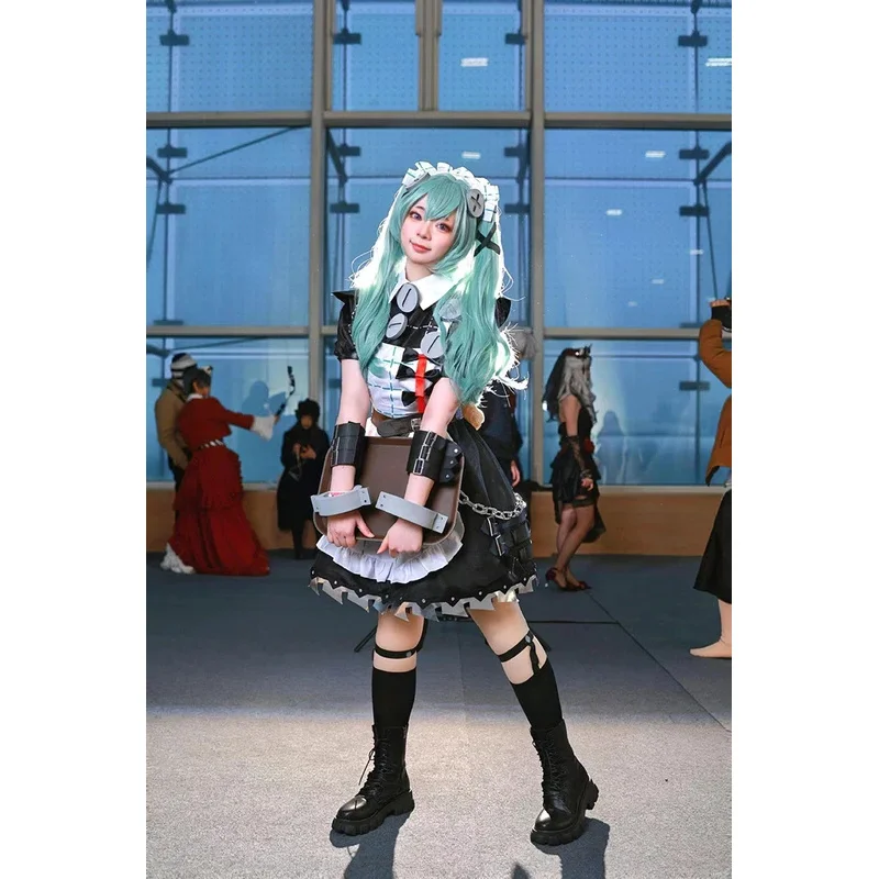 Juego Zenless Zone Zero Cosplay Victoria limpieza Corin Wickes disfraz Linda peluca de sirvienta uniforme carnaval fiesta falda gótica