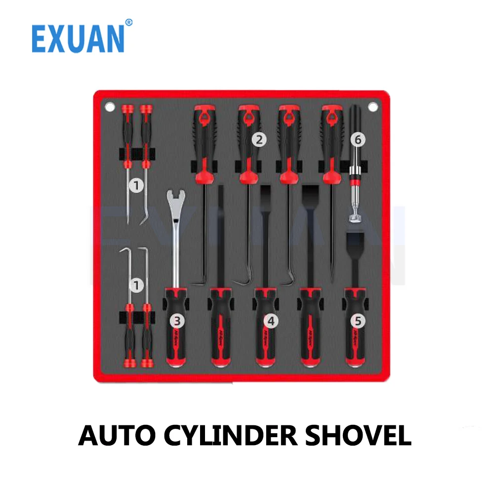 

Auto Repair Oil Seal Screwdriver Set Sealing Ring Puller Auto Repair Hook Cylinder Scraper Suction Rod Oil Seal Disassembly Tool